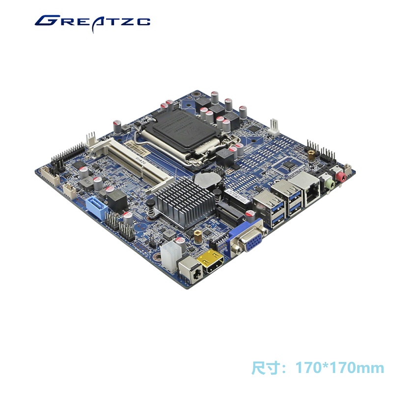 Mini ITX一體機(jī)主板 迷你PC主板 INTEL H310芯片組 支持9、8、7、6代CPU